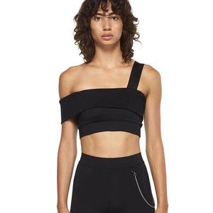 NWOT NYP Technical Sportswear One Shoulder Bra in XS